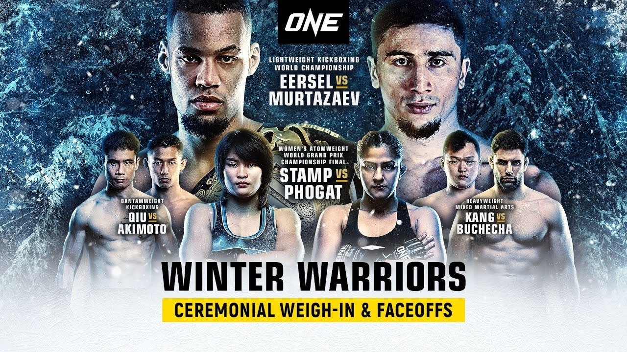 Backdrop for One Championship Winter Warriors