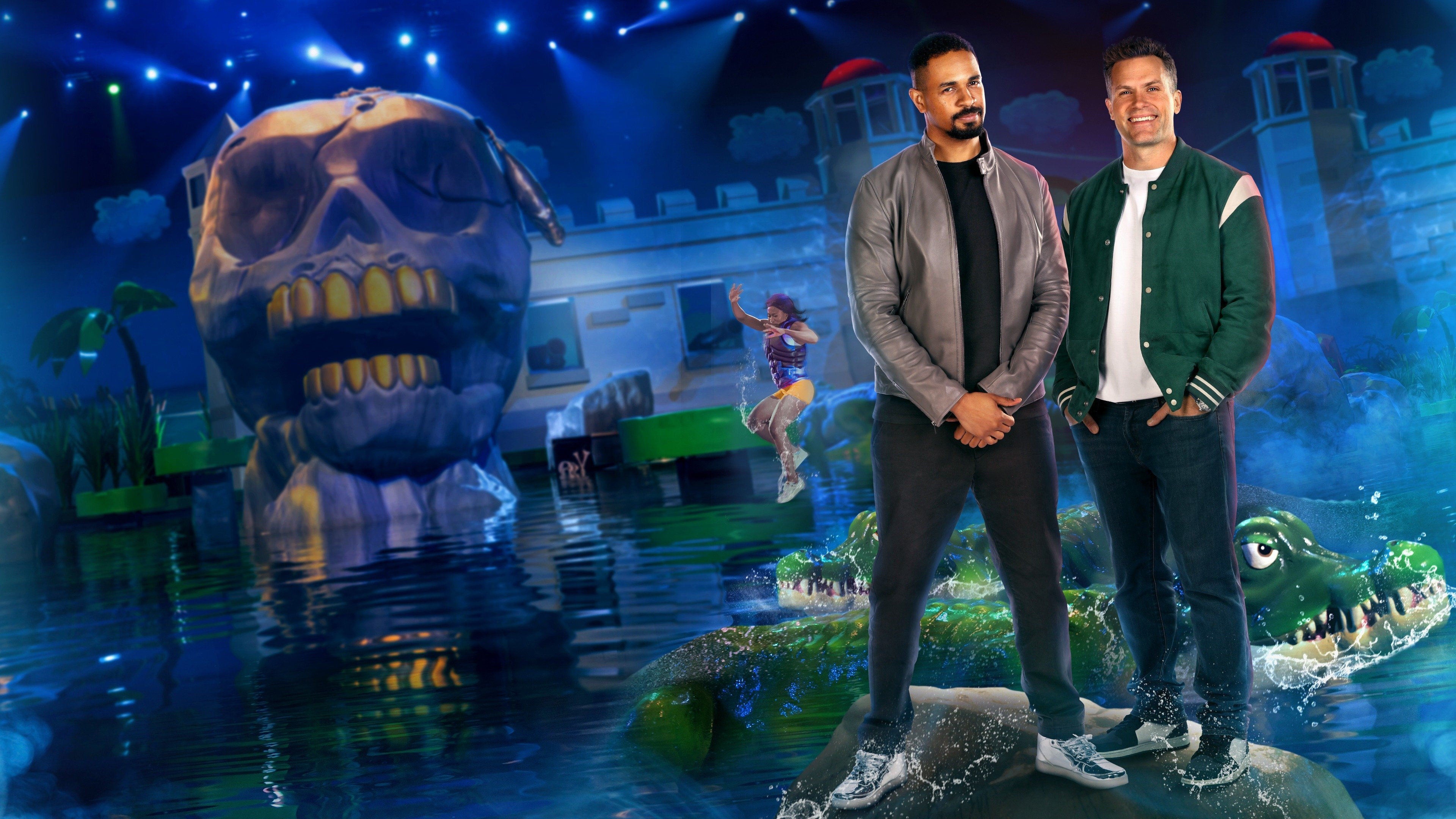 Backdrop for Frogger