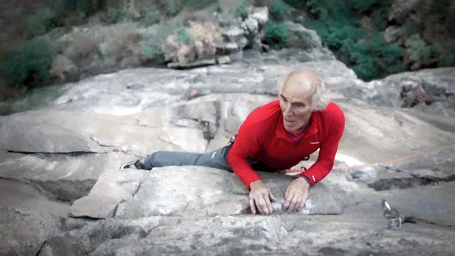 Backdrop for Lulu, Climbing Route Opener