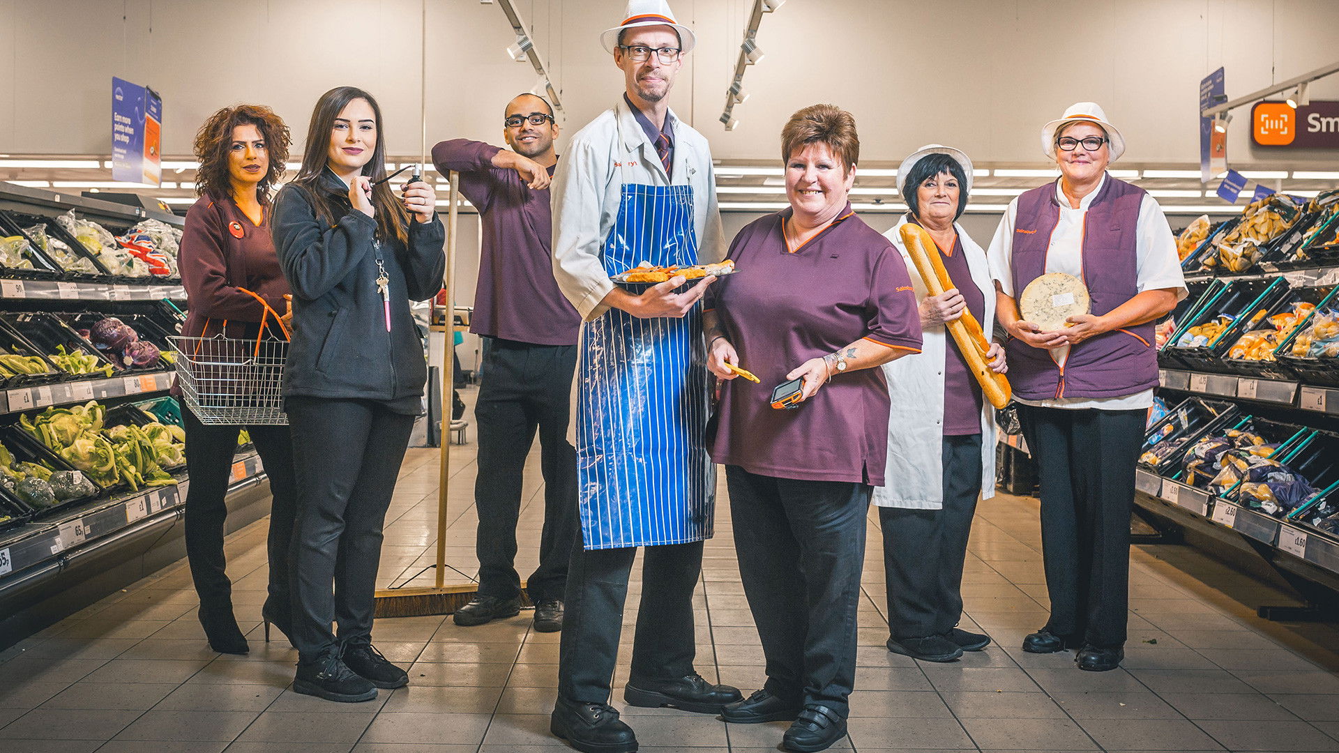 Backdrop for Inside the Supermarket
