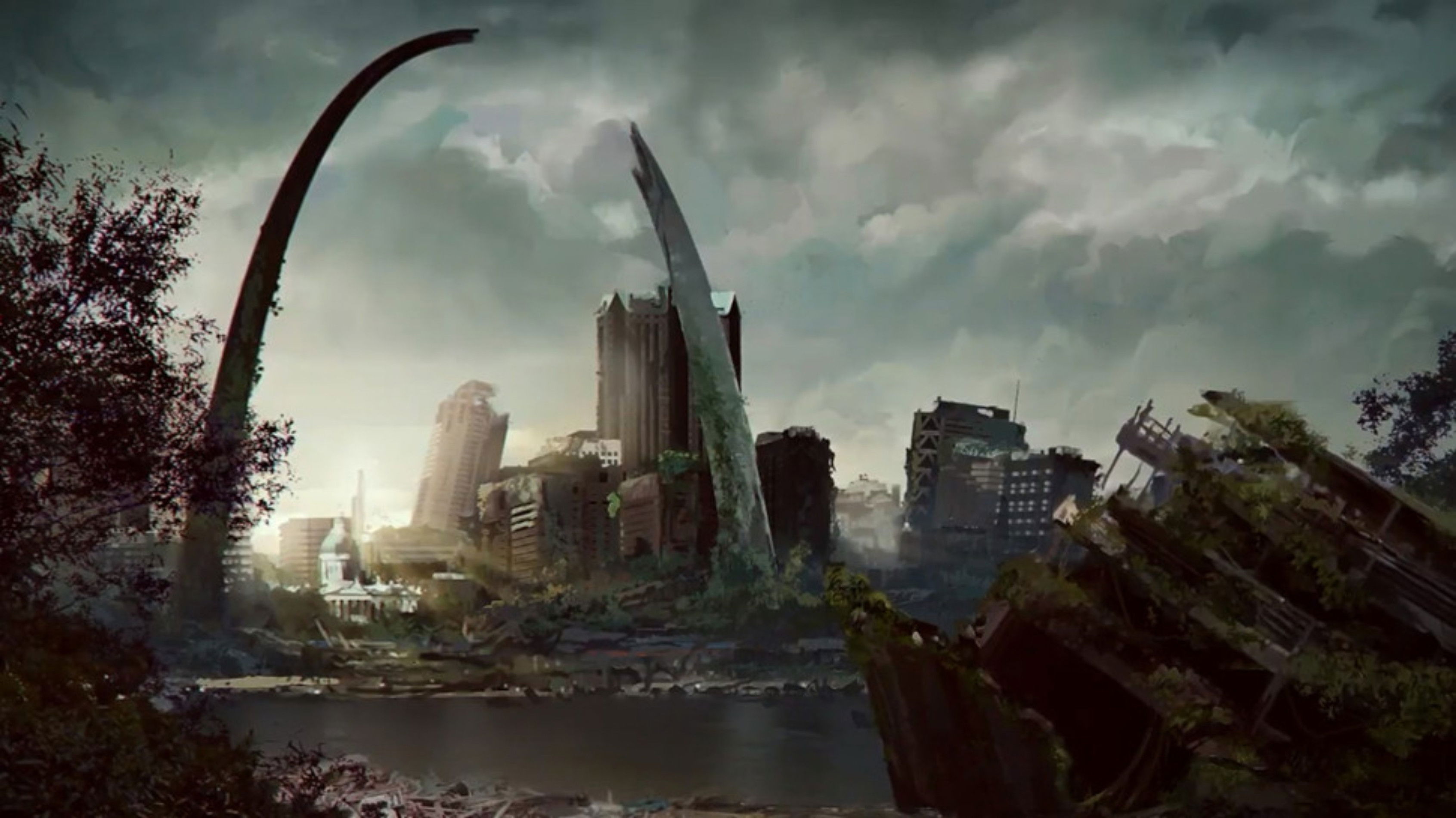 Backdrop for We're Alive: Frontier