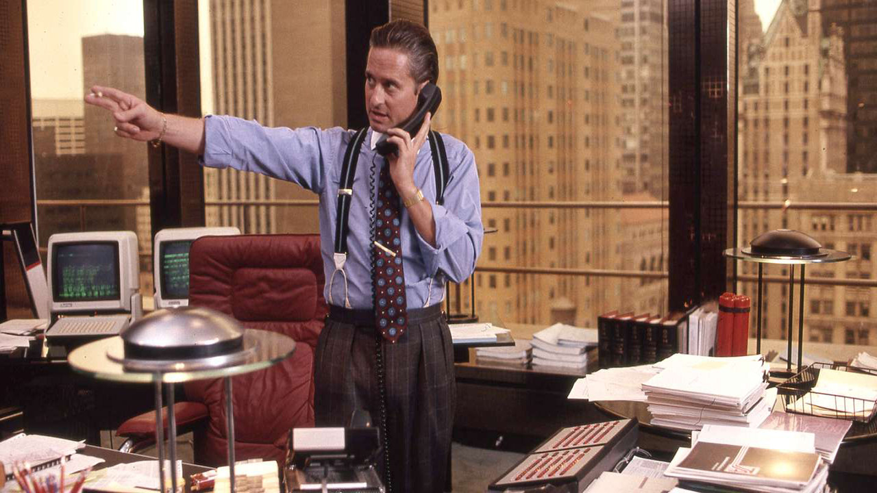 Backdrop for Once upon a time on Wall Street