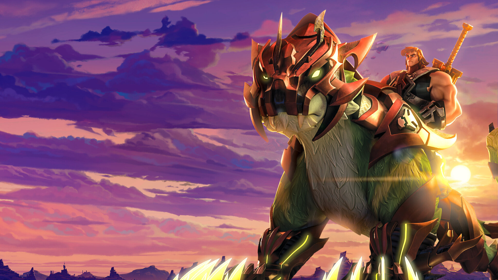 Backdrop for He-Man and the Masters of the Universe