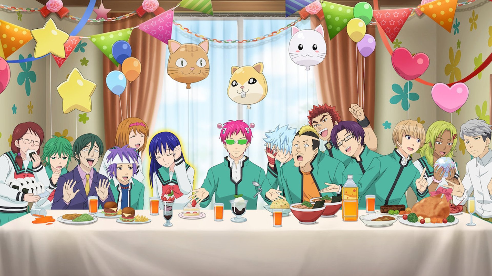 Backdrop for The Disastrous Life of Saiki K.: Reawakened