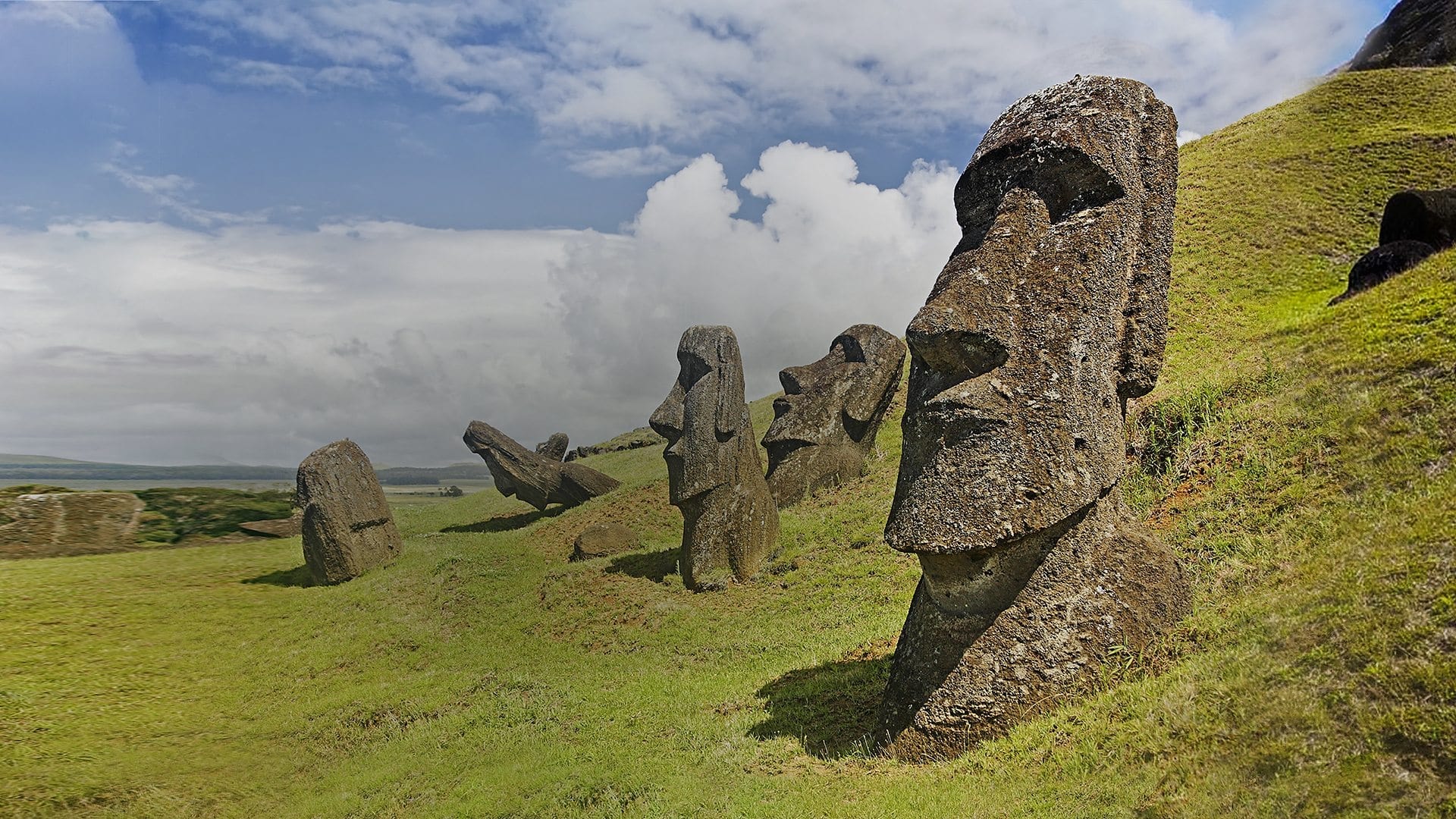 Backdrop for Easter Island Origins