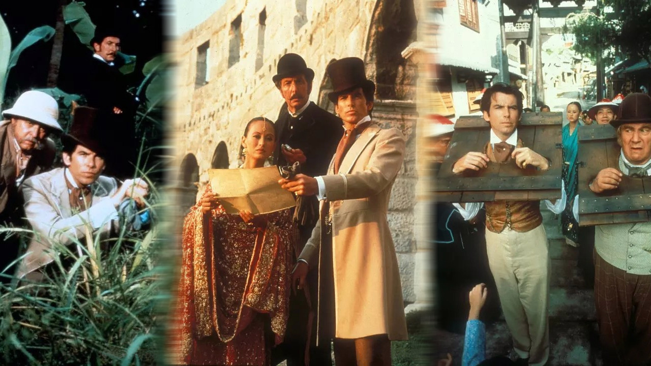 Backdrop for Around the World in 80 Days