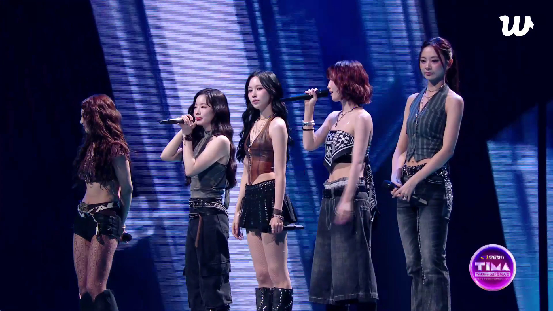 Backdrop for TWICE: Live Performance at the TMElive International Music Awards