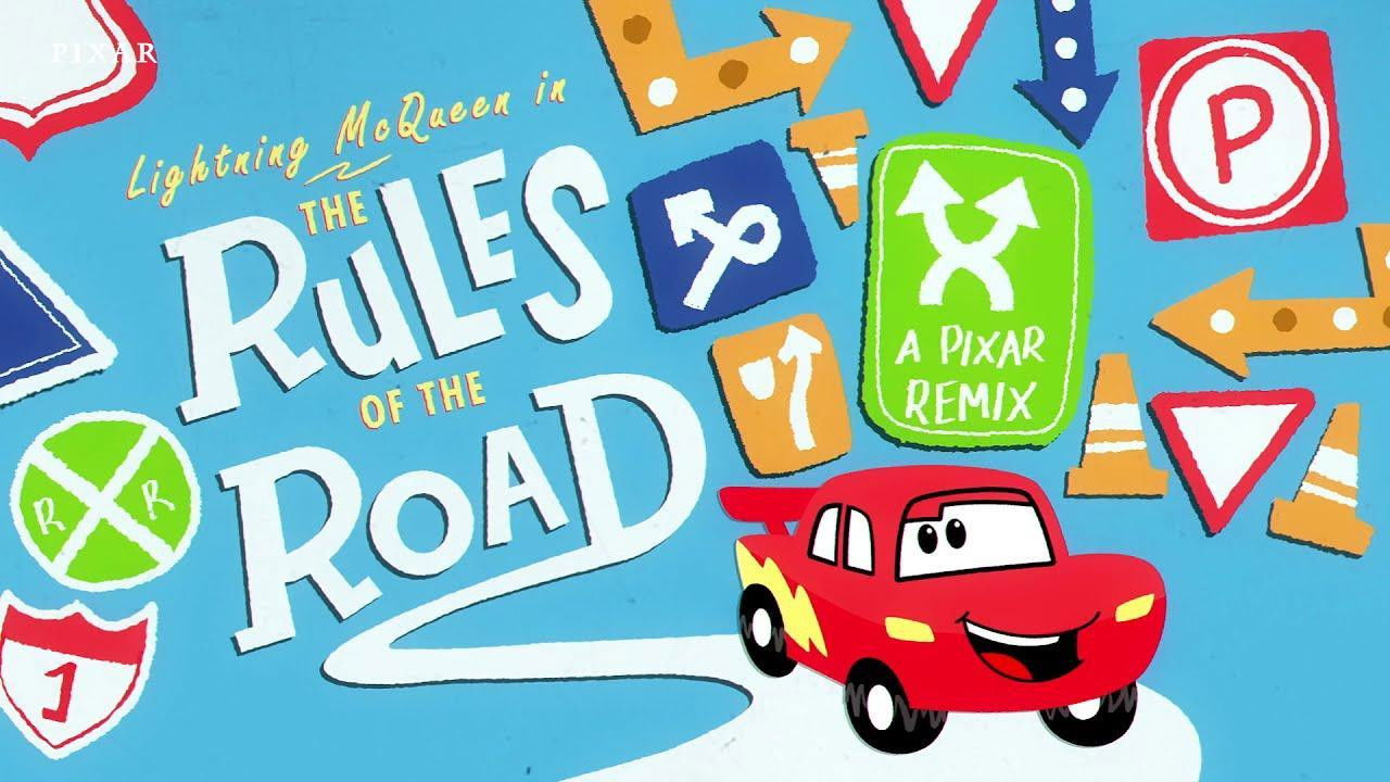 Backdrop for Pixar Remix: Cars "Rules of the Road"