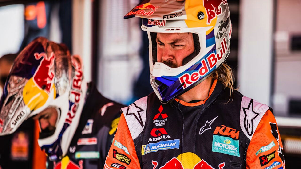 Backdrop for Up Front: With the KTM Rally Team