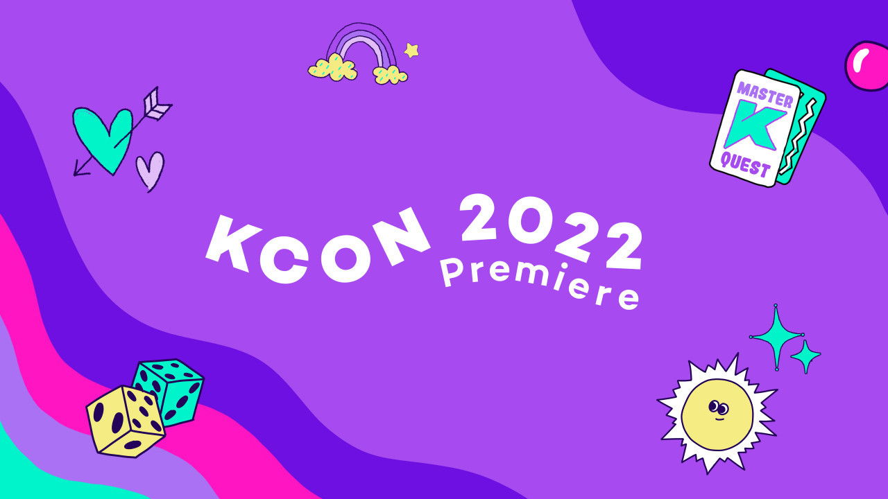 Backdrop for KCON 2022 Premiere