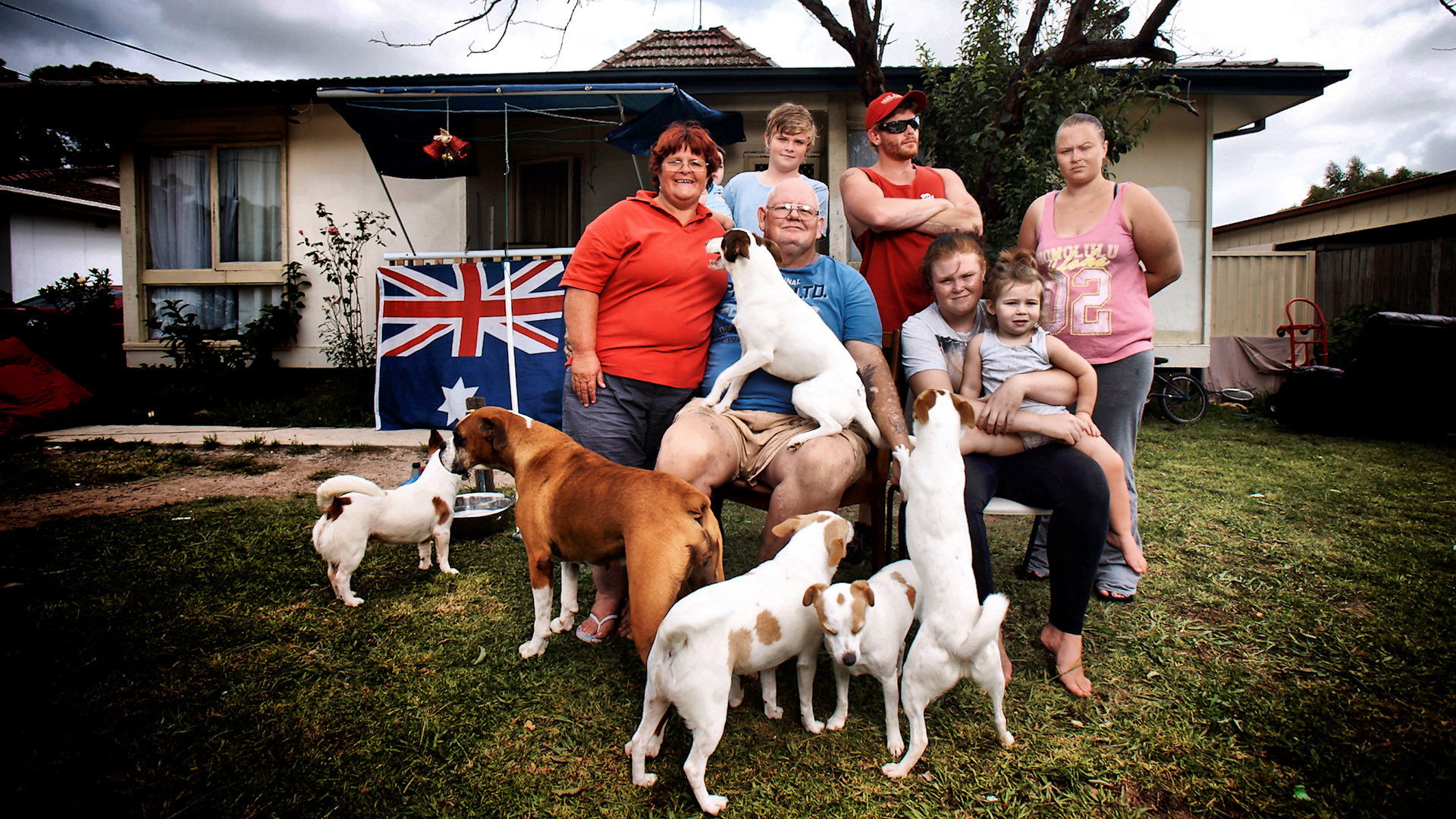 Backdrop for Struggle Street