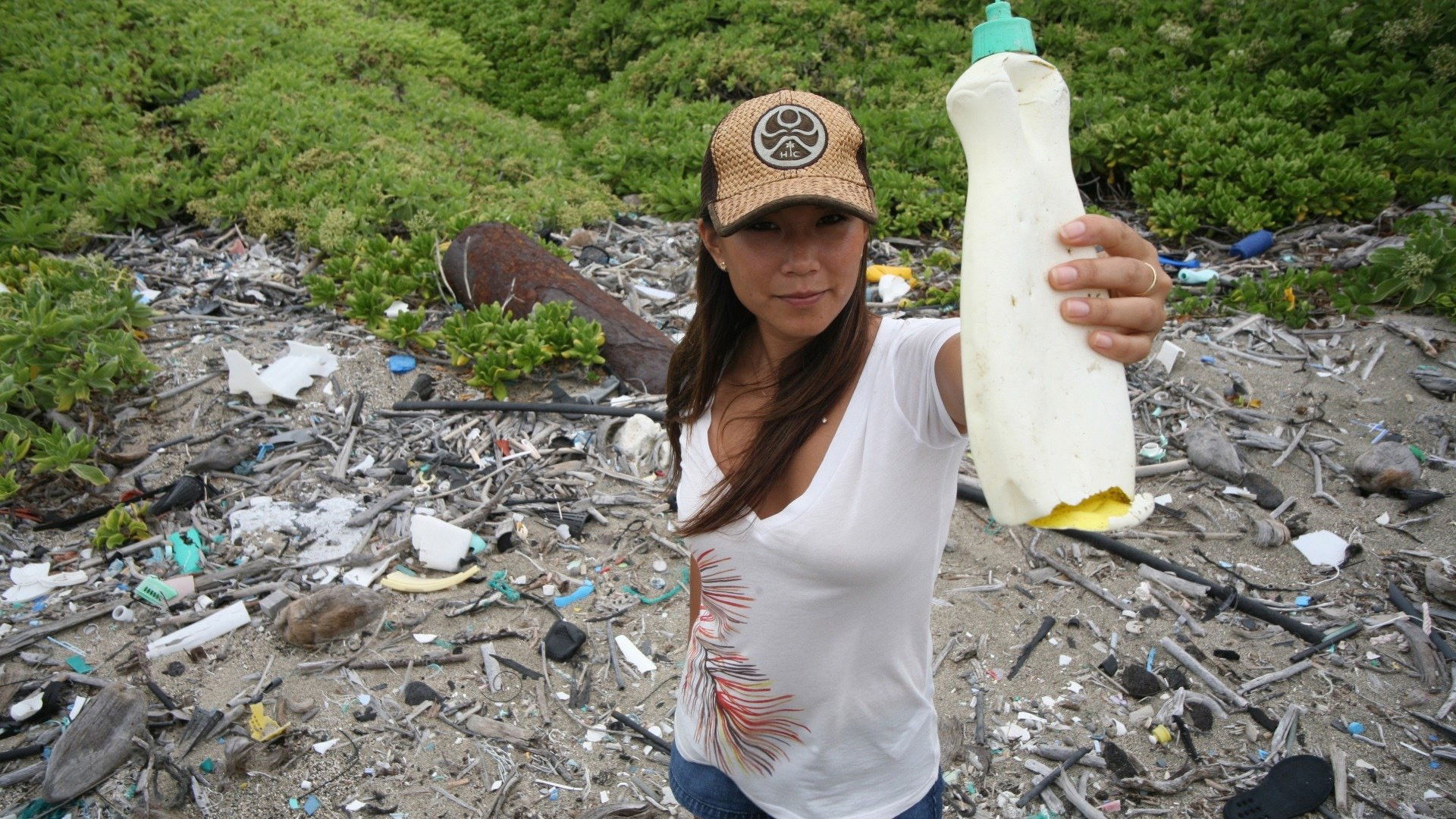 Backdrop for Plastic Paradise: The Great Pacific Garbage Patch