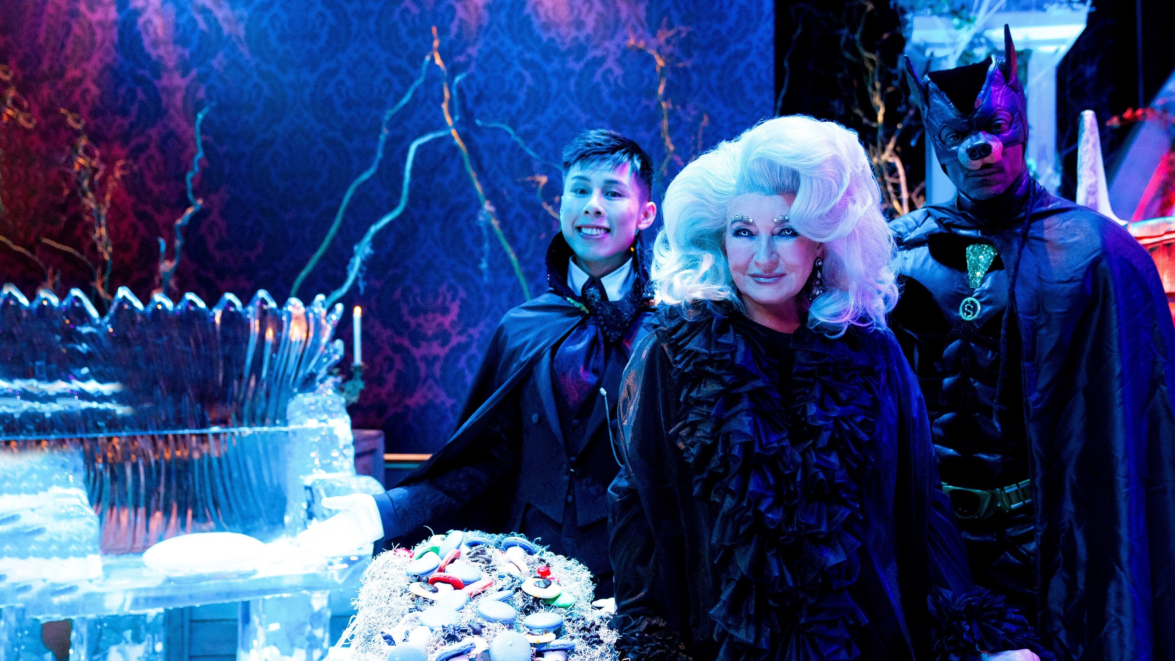 Backdrop for Snoop & Martha's Very Tasty Halloween