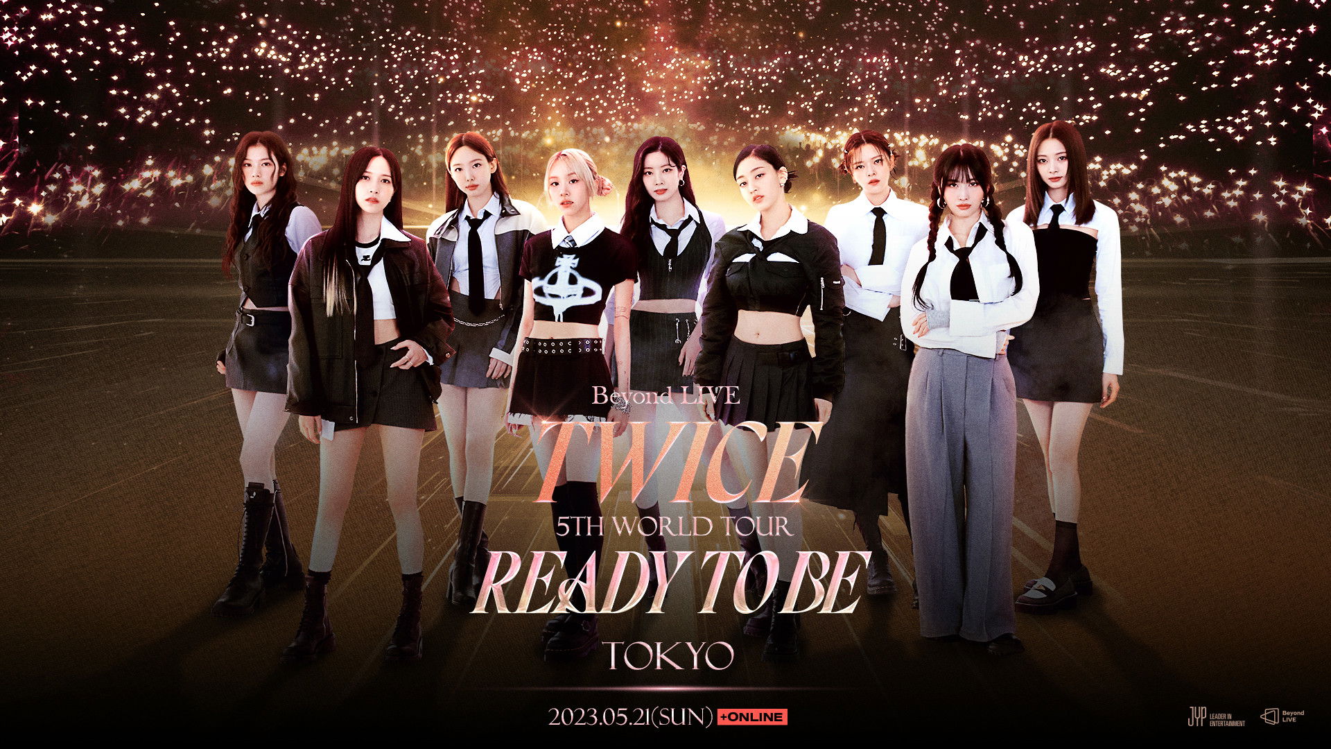 Backdrop for Beyond LIVE -TWICE 5TH WORLD TOUR ‘Ready To Be’ :TOKYO