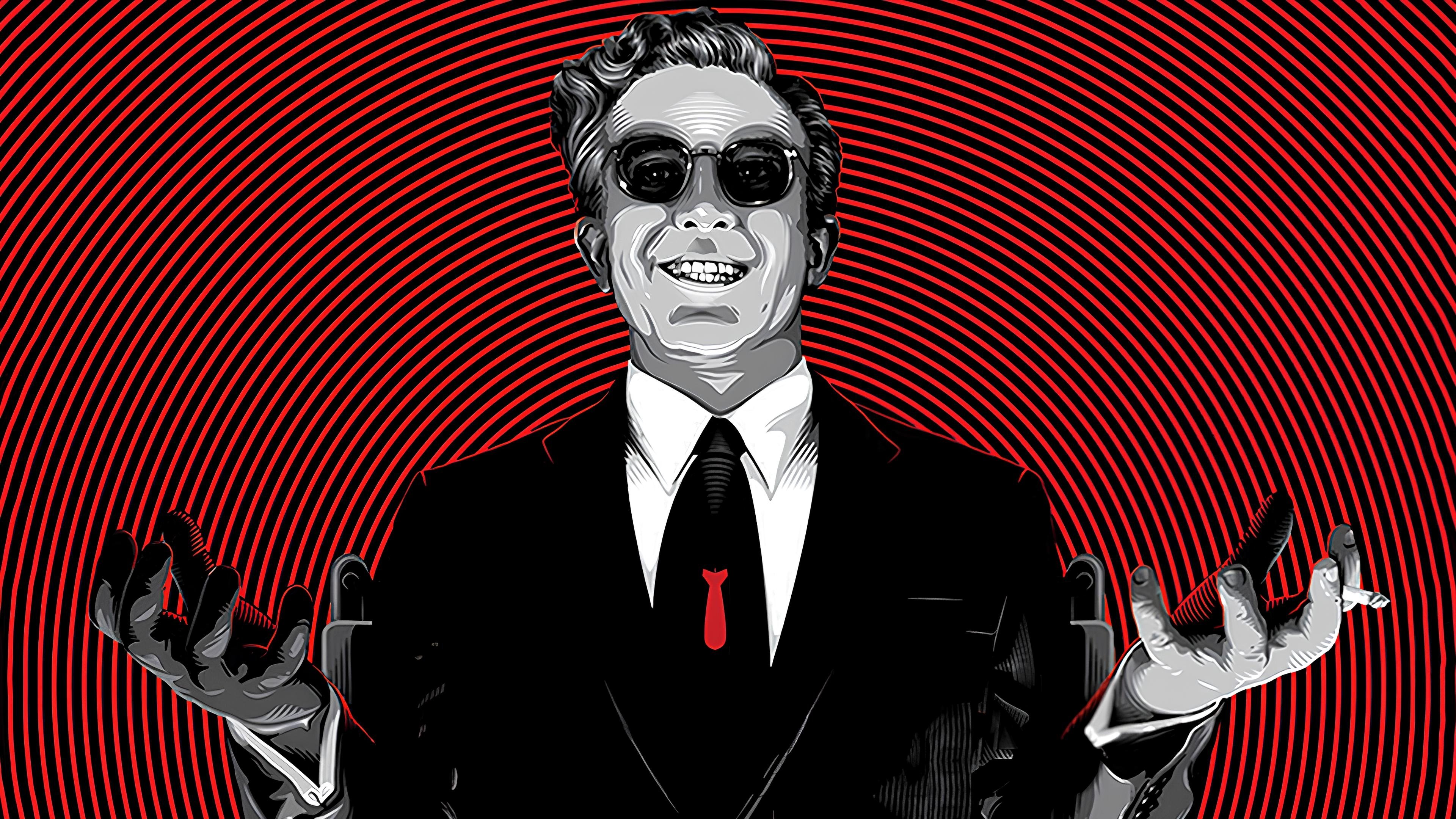 Backdrop for Dr. Strangelove or: How I Learned to Stop Worrying and Love the Bomb