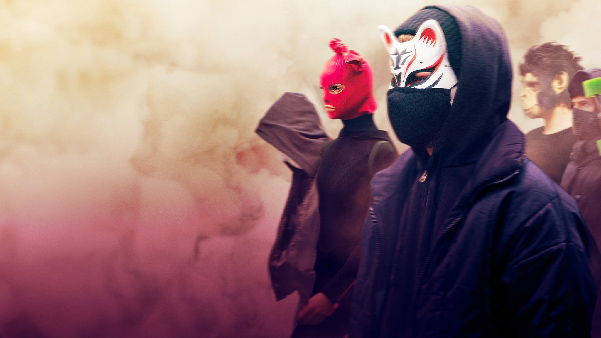 Backdrop for We Are the Wave