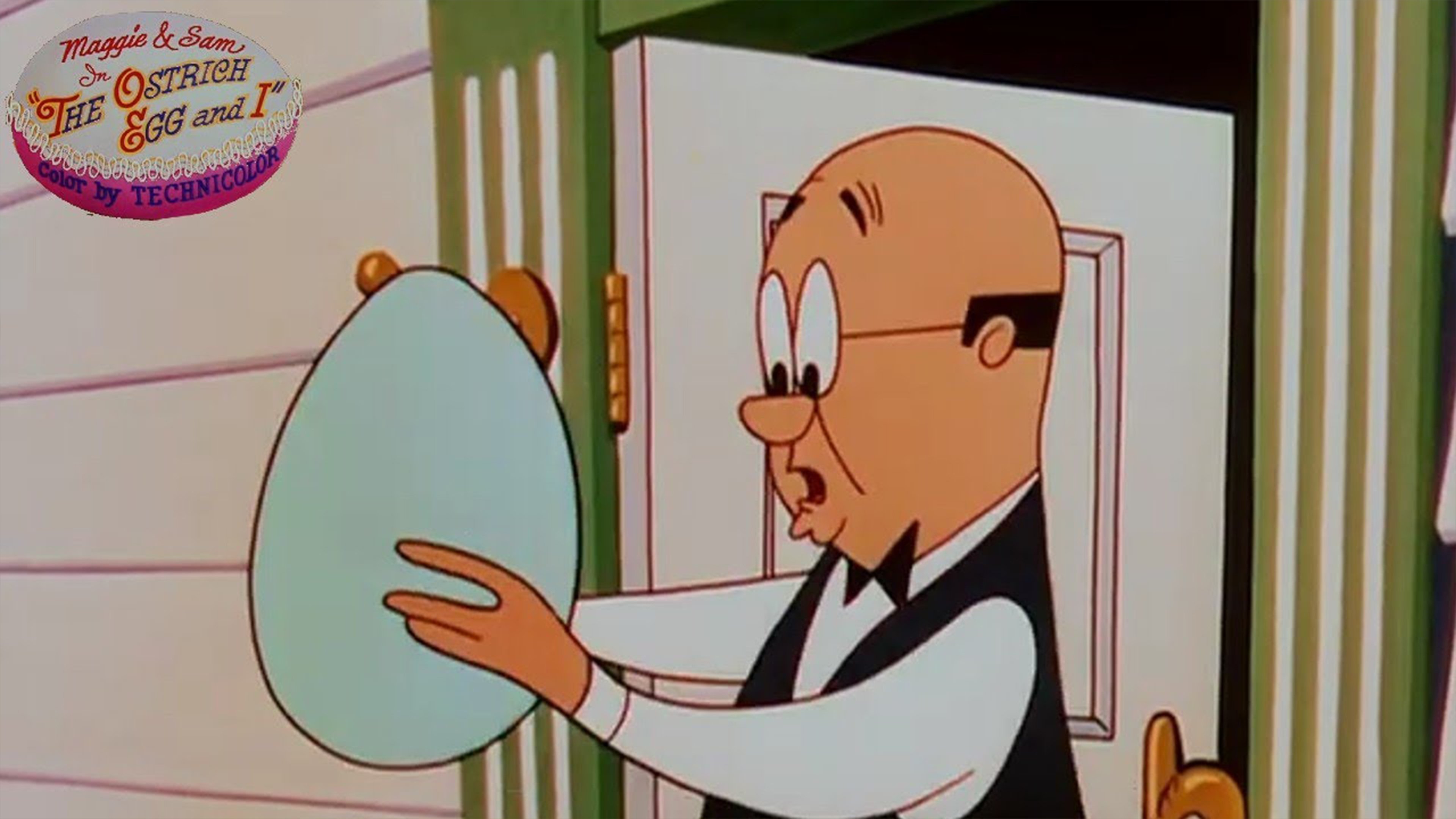 Backdrop for The Ostrich Egg and I