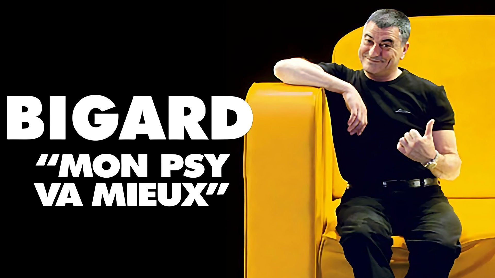 Backdrop for Bigard - Mon Psy Va Mieux