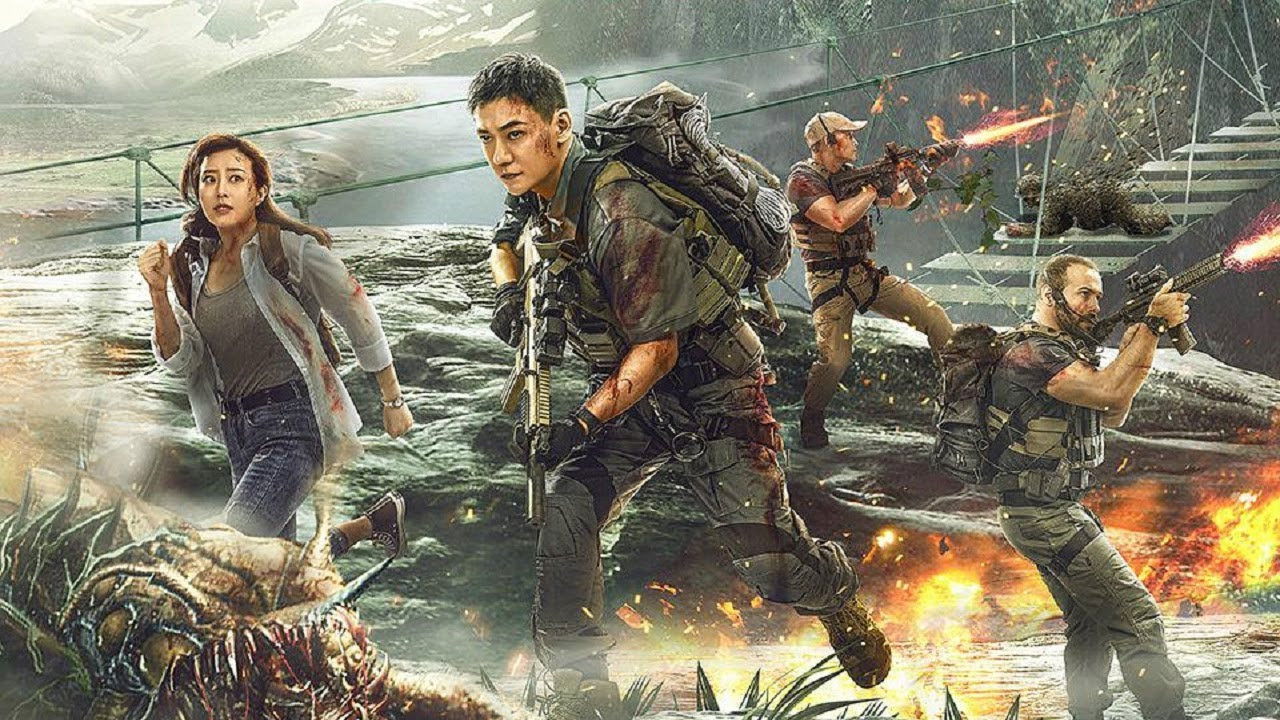 Backdrop for Killer Bee Invasion