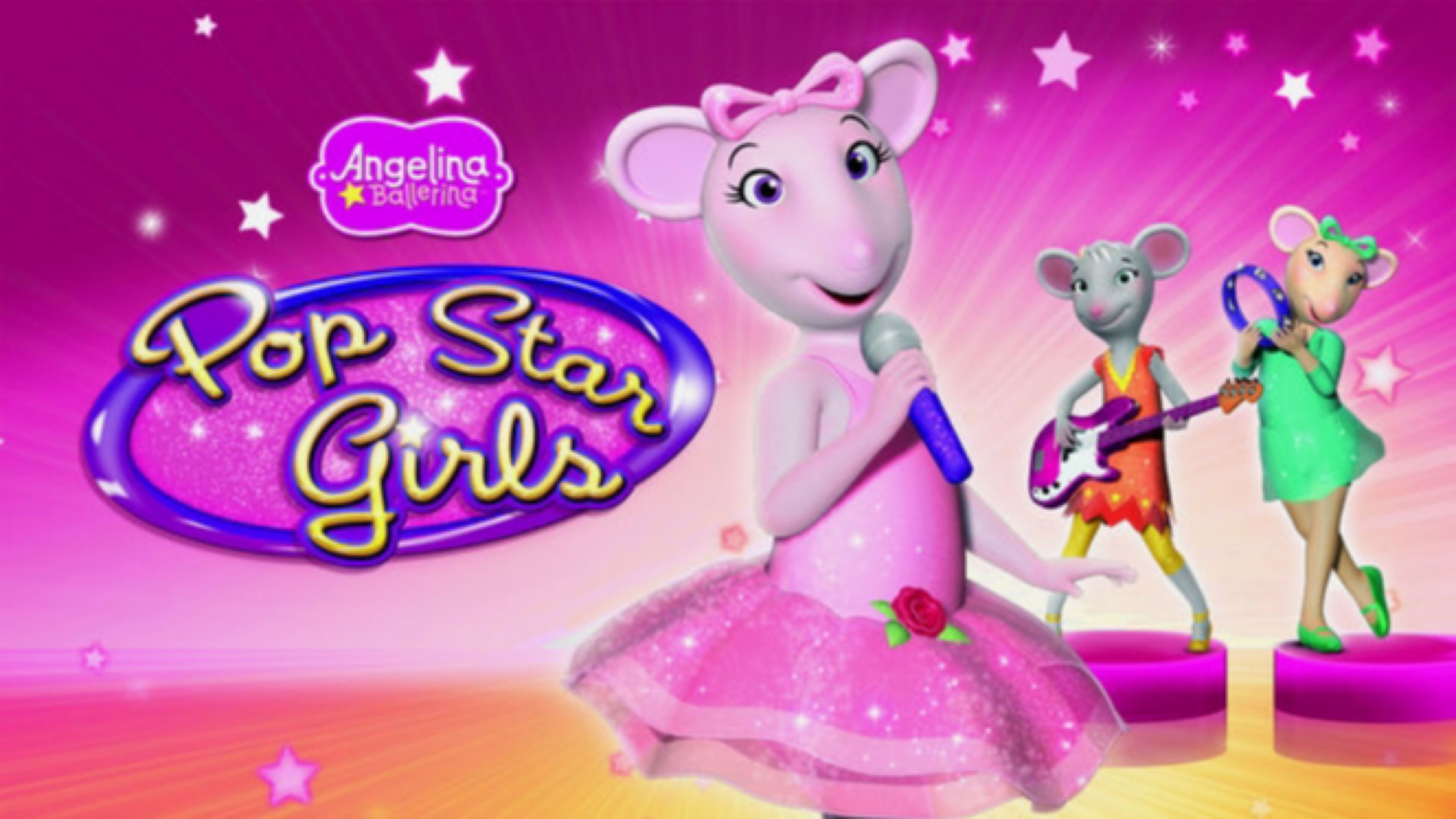 Backdrop for Angelina Ballerina: Pop Star Girls