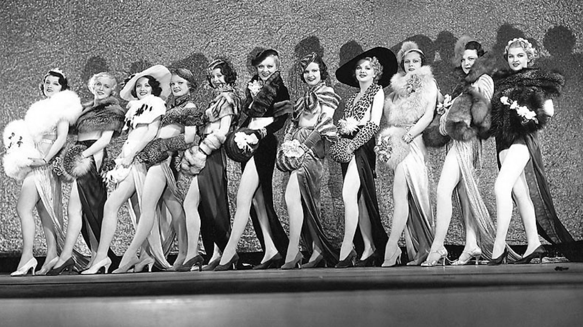 Backdrop for Murder at the Vanities