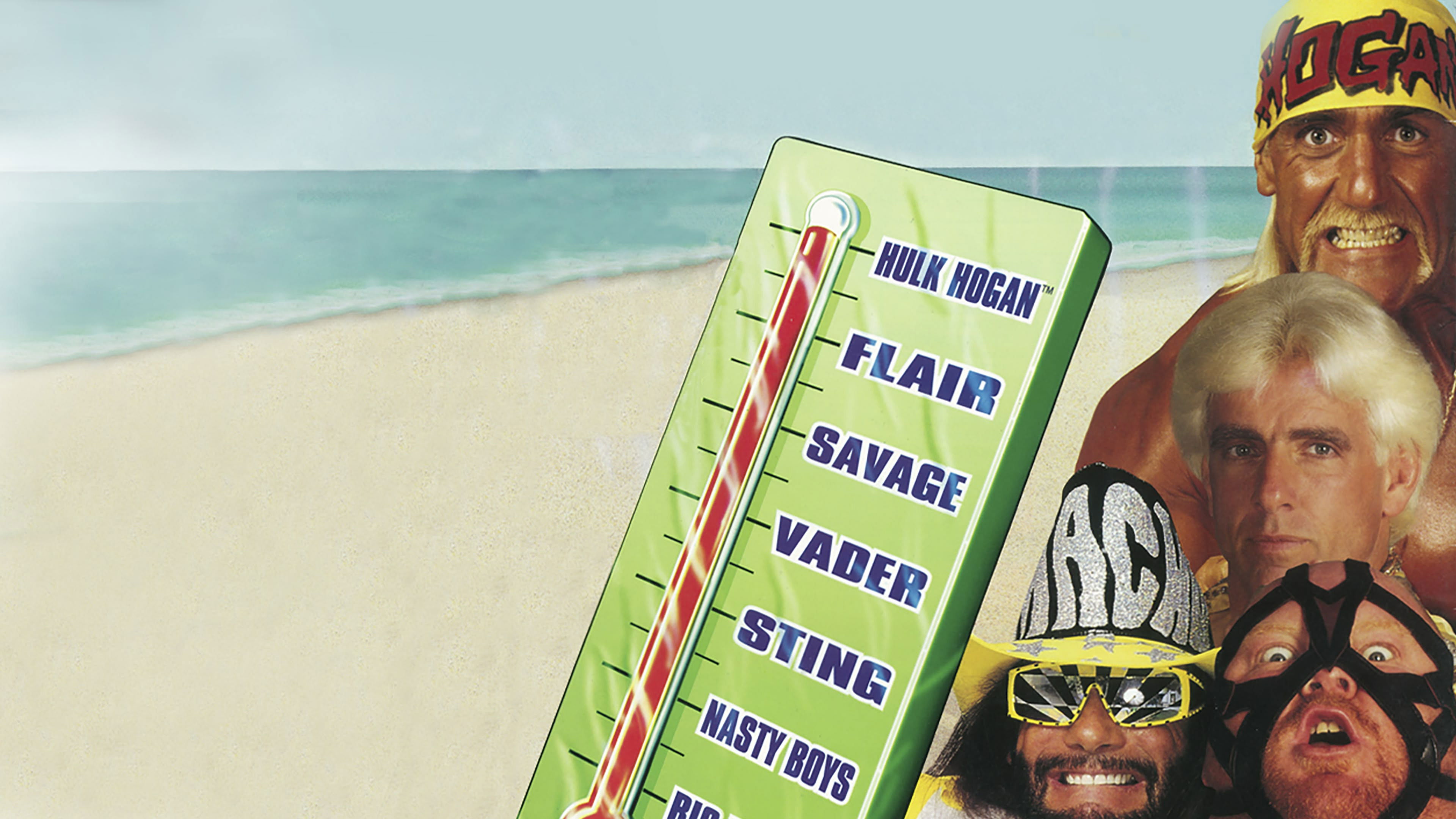 Backdrop for WCW Bash at the Beach 1995
