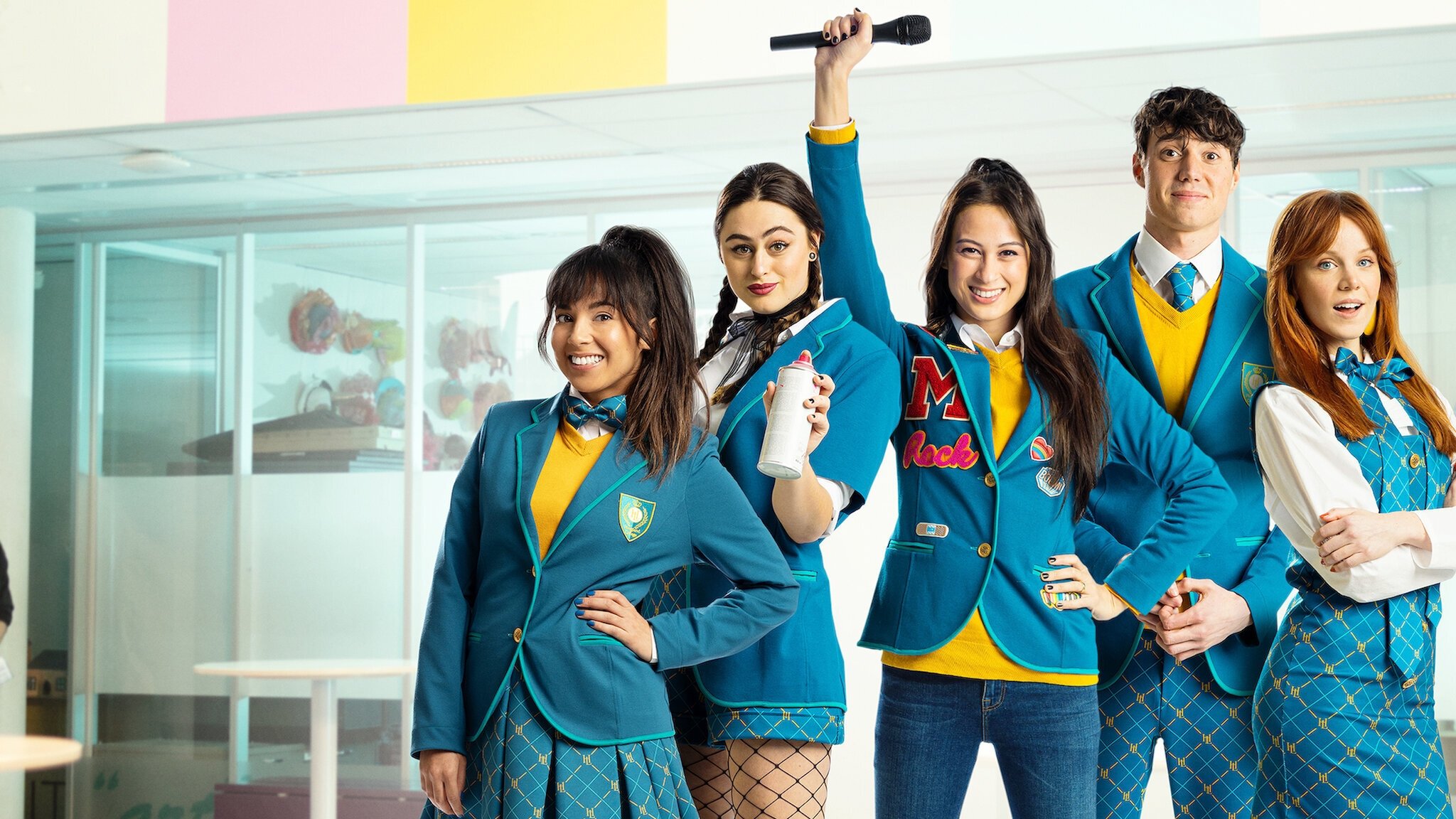 Backdrop for Misfit: The Series