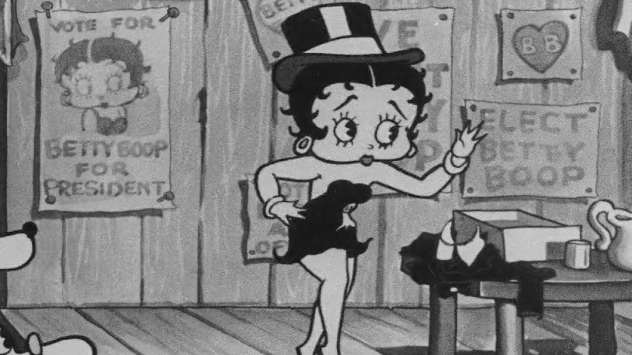 Backdrop for Betty Boop for President