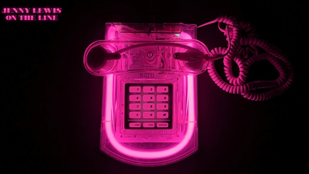 Backdrop for Jenny Lewis' On The Line Online