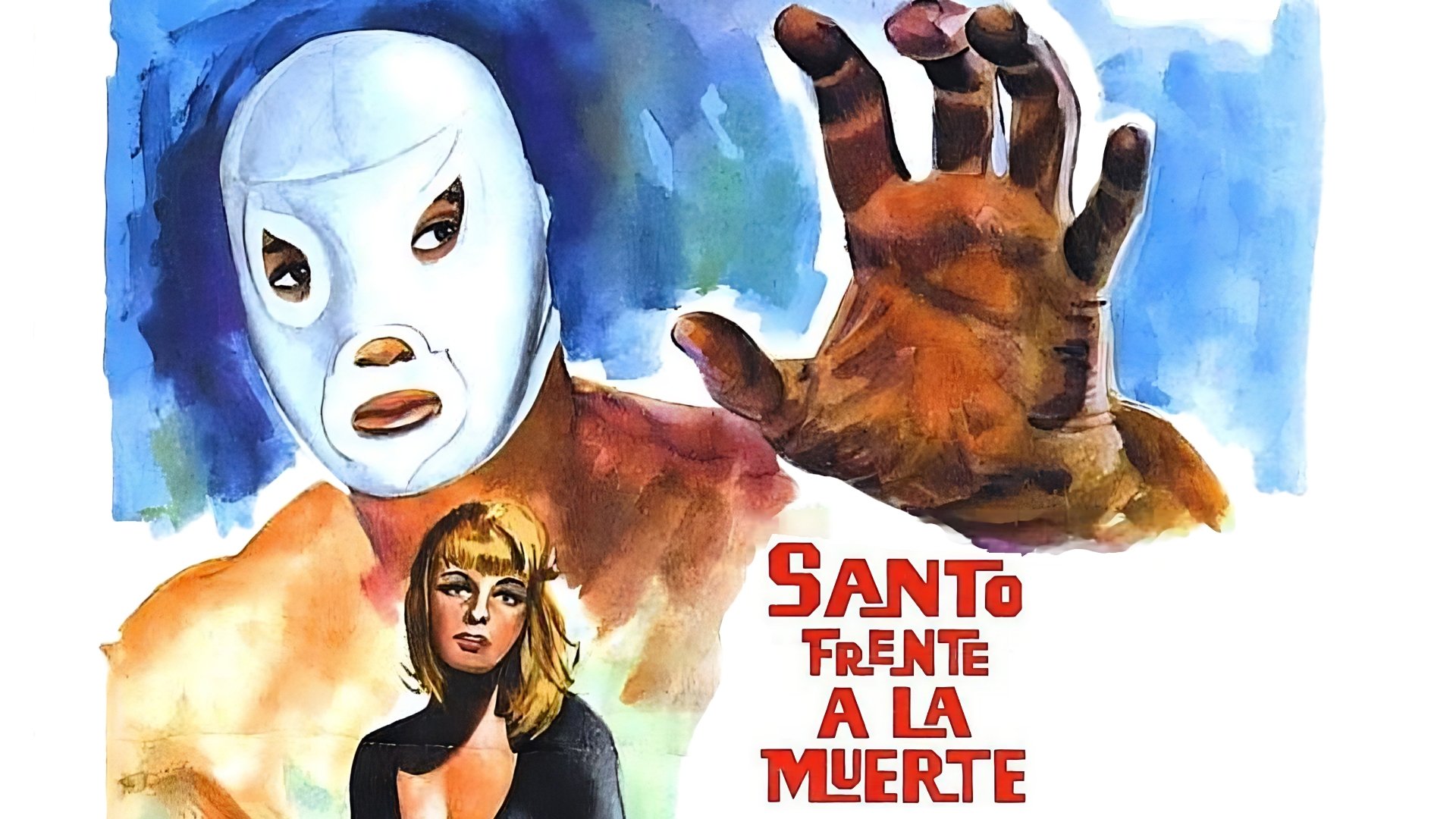 Backdrop for Santo Faces Death