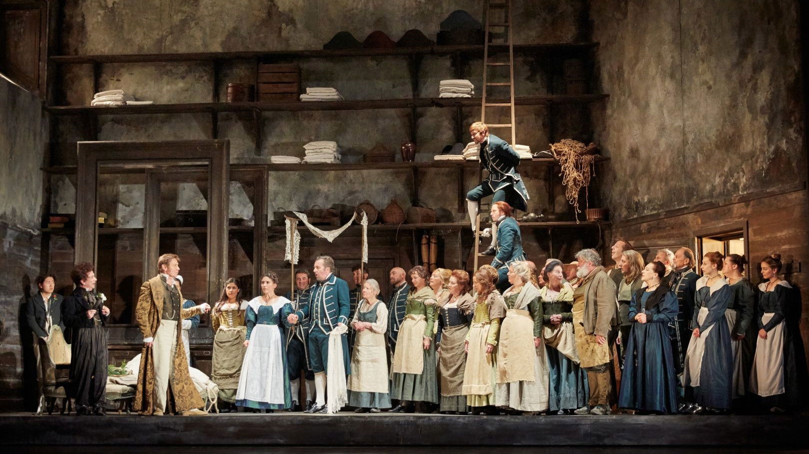 Backdrop for Royal Opera House: The Marriage of Figaro