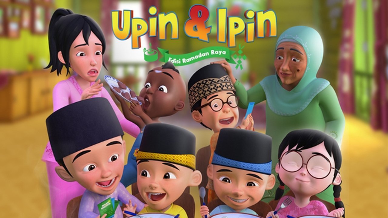 Backdrop for Upin & Ipin Edisi Ramadan Raya