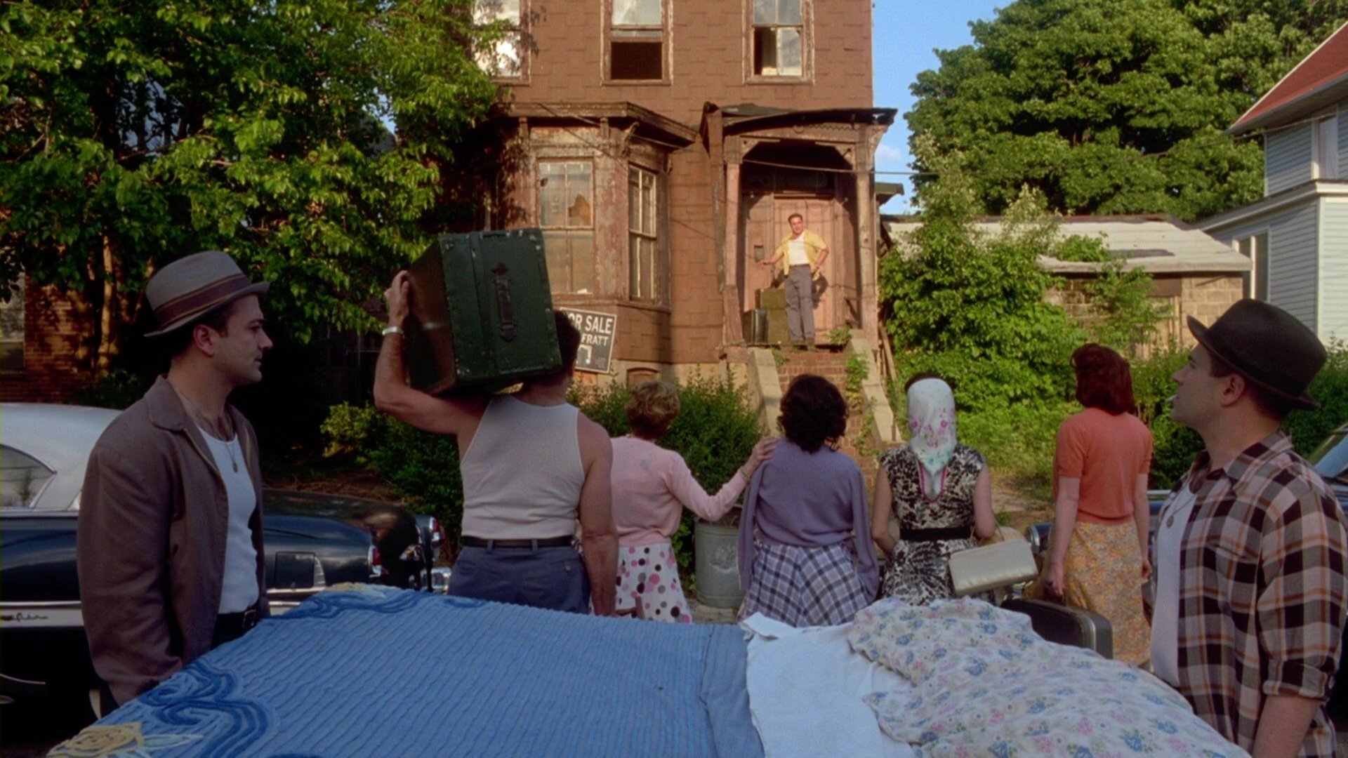 Backdrop for Two Family House