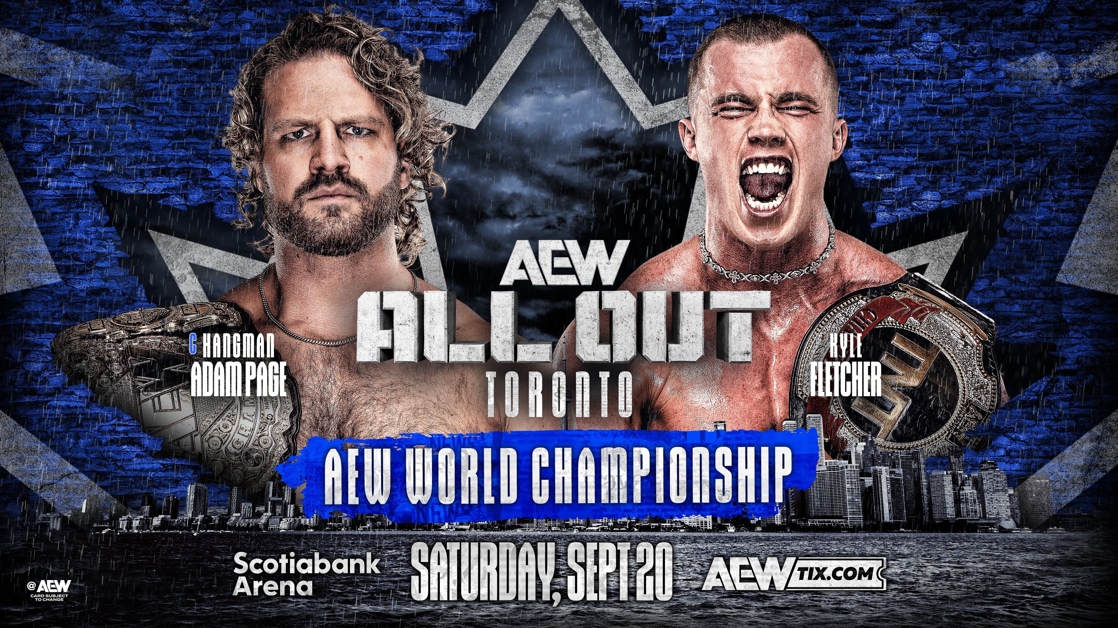 Backdrop for AEW All Out 2025