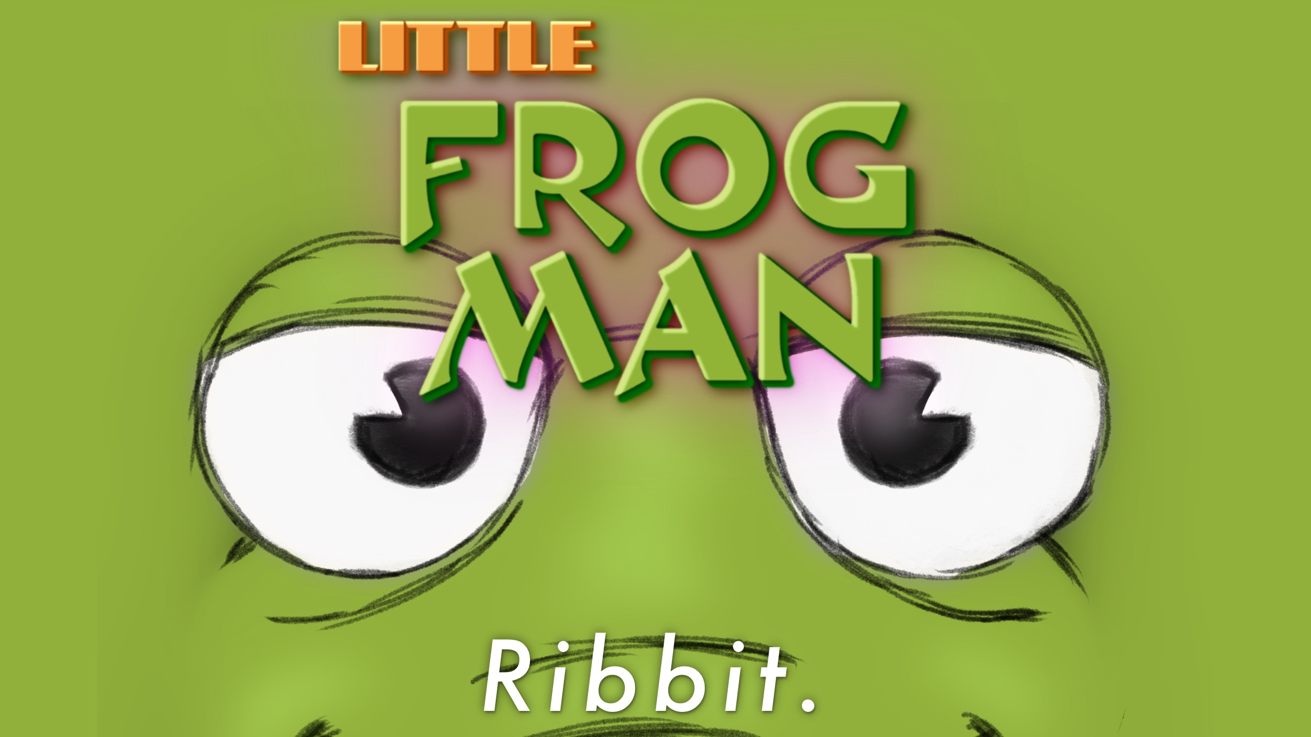 Backdrop for Little Frog Man