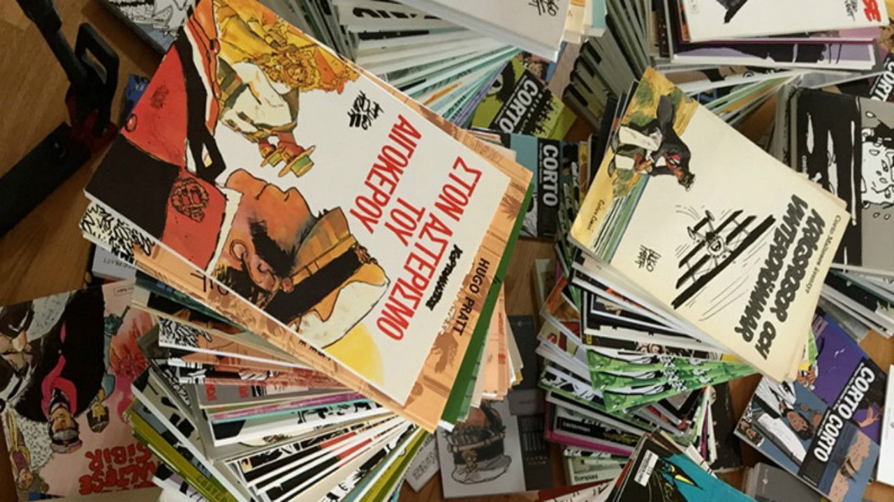 Backdrop for Hugo Pratt, trait pour trait