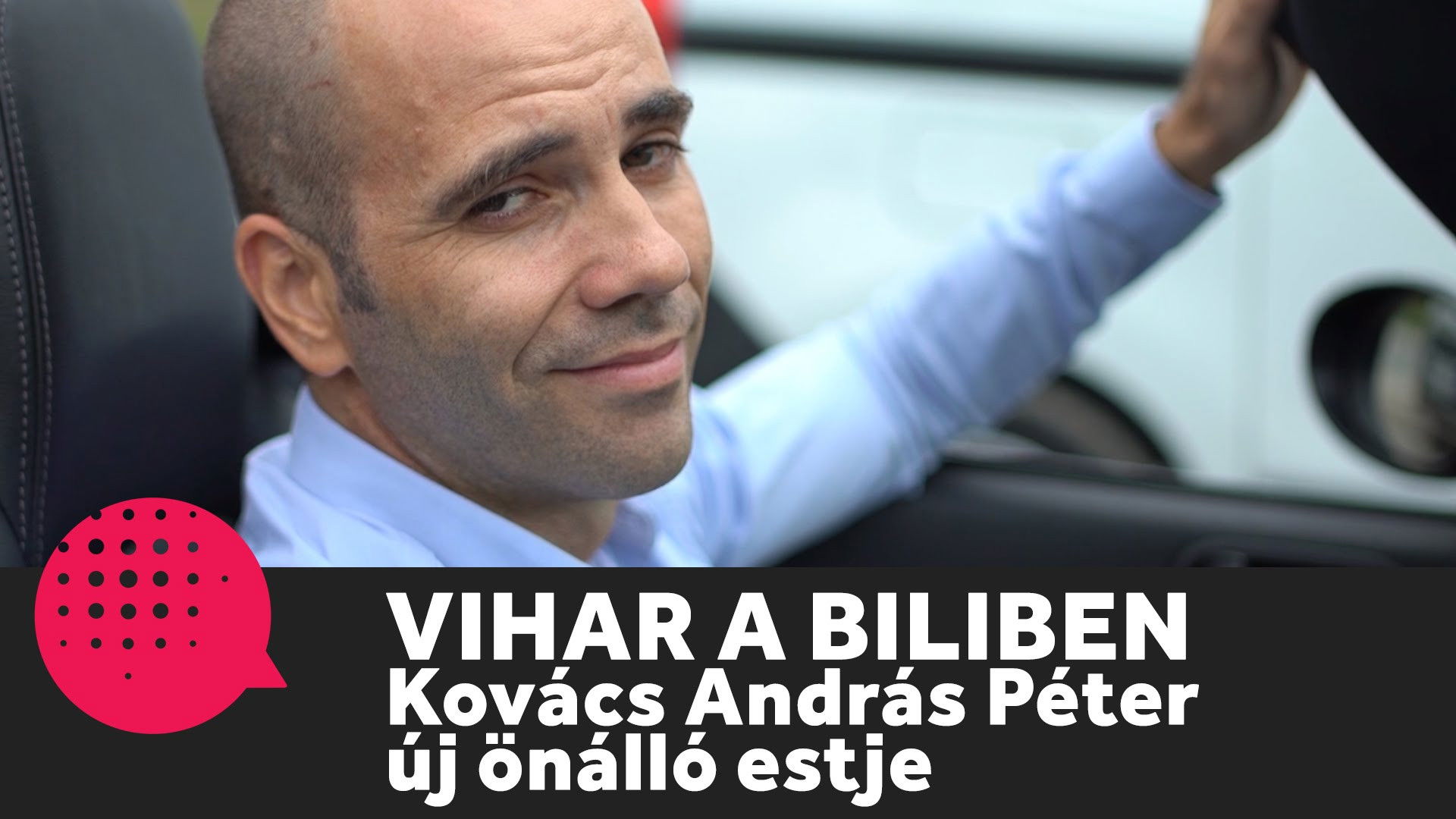 Backdrop for Dumaszínház:  Vihar a biliben - Kovács András Péter önálló estje