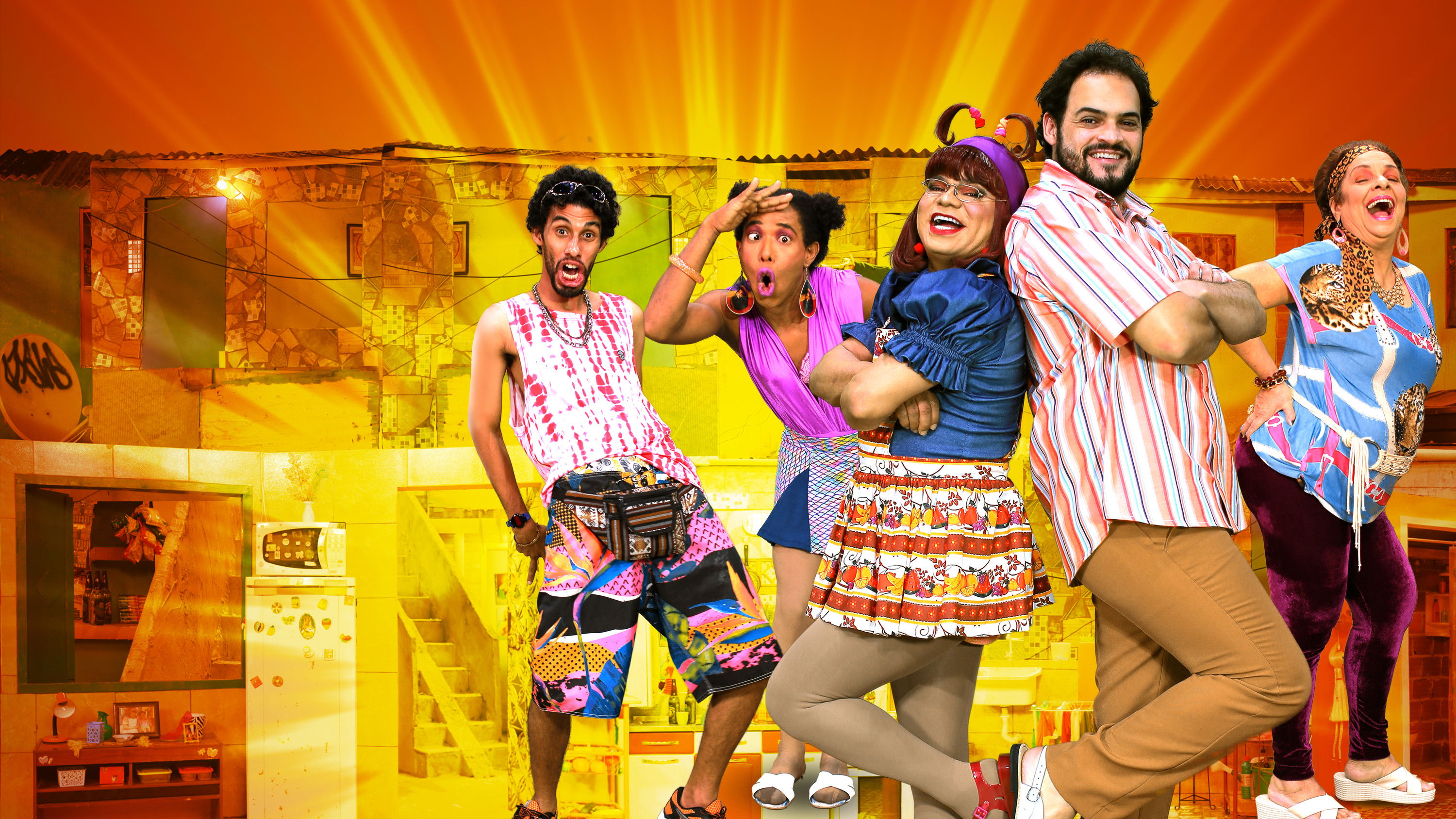 Backdrop for Tá Puxado!