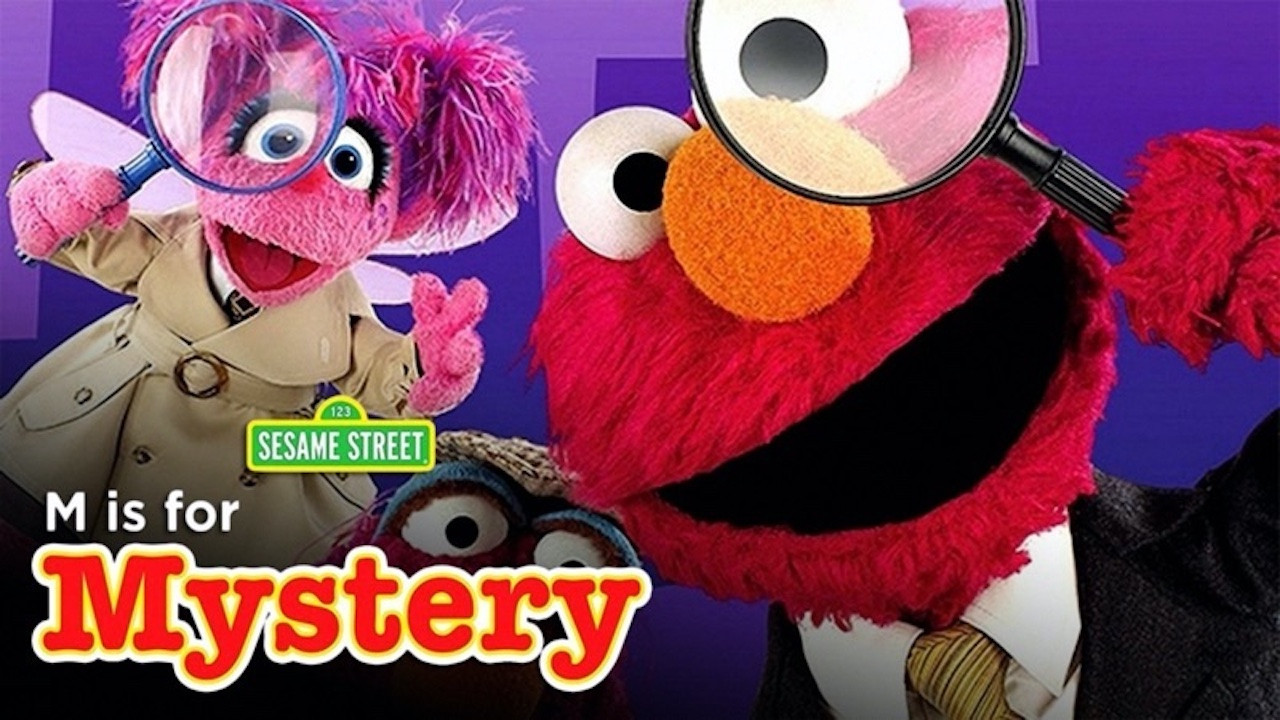 Backdrop for Sesame Street: M is for Mystery