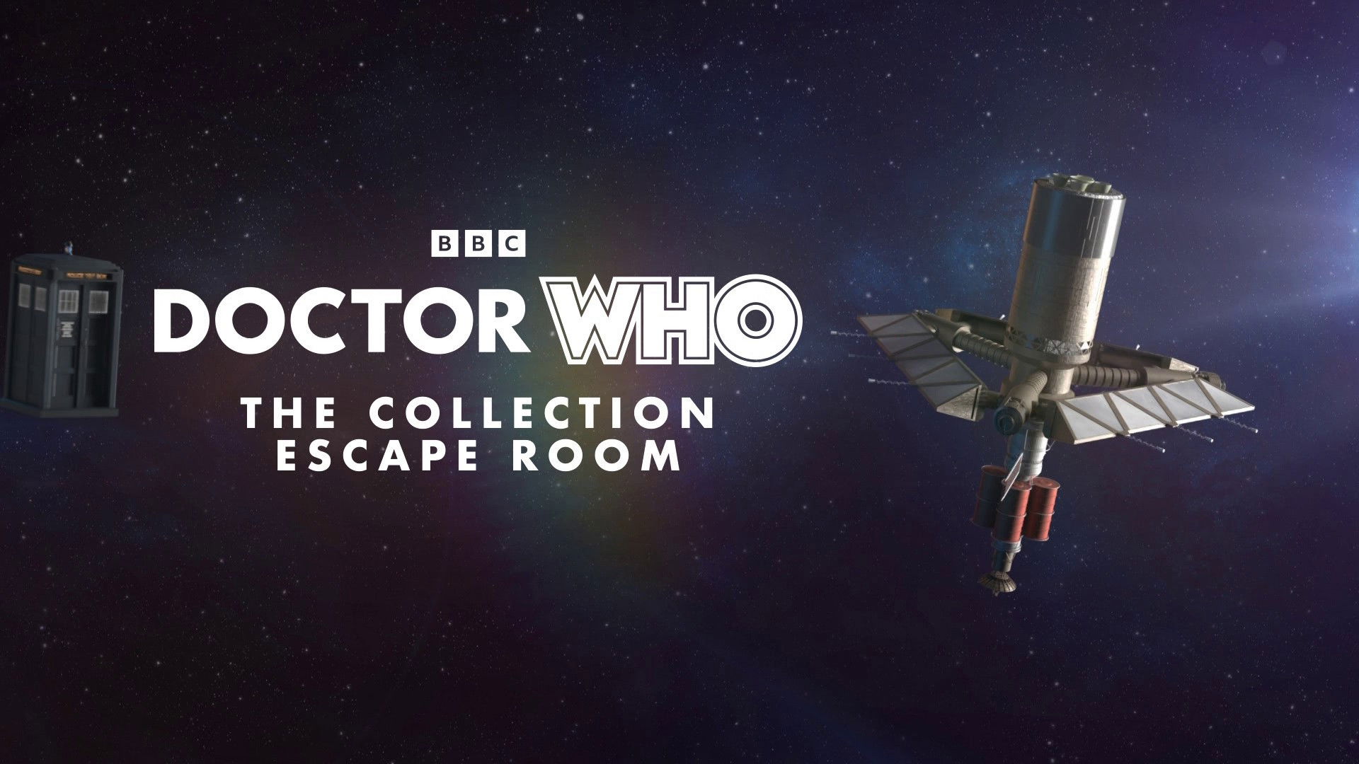 Backdrop for The Doctor Who Escape Room: Team Third Doctor