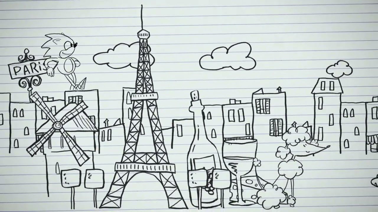 Backdrop for Sonic the Hedgehog - Around the World in 80 Seconds