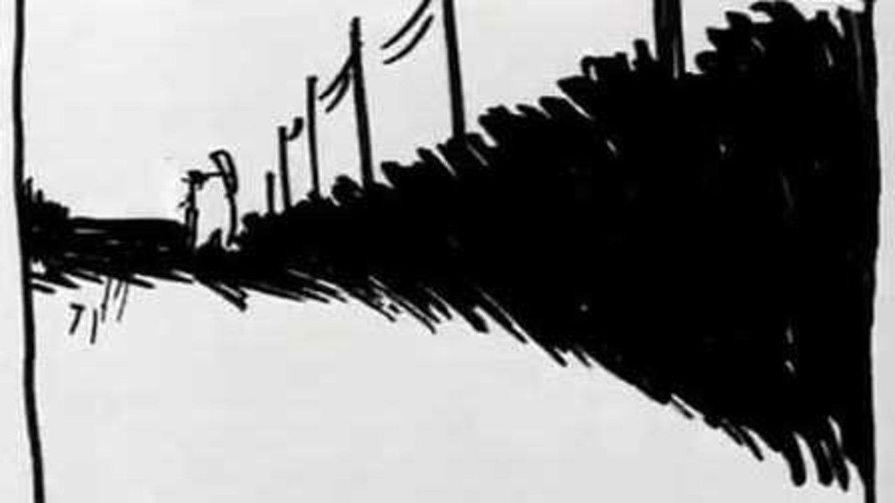 Backdrop for Le lapin sidéré