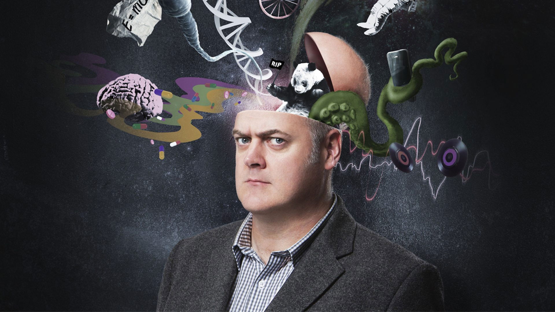 Backdrop for Dara O Briain's Science Club