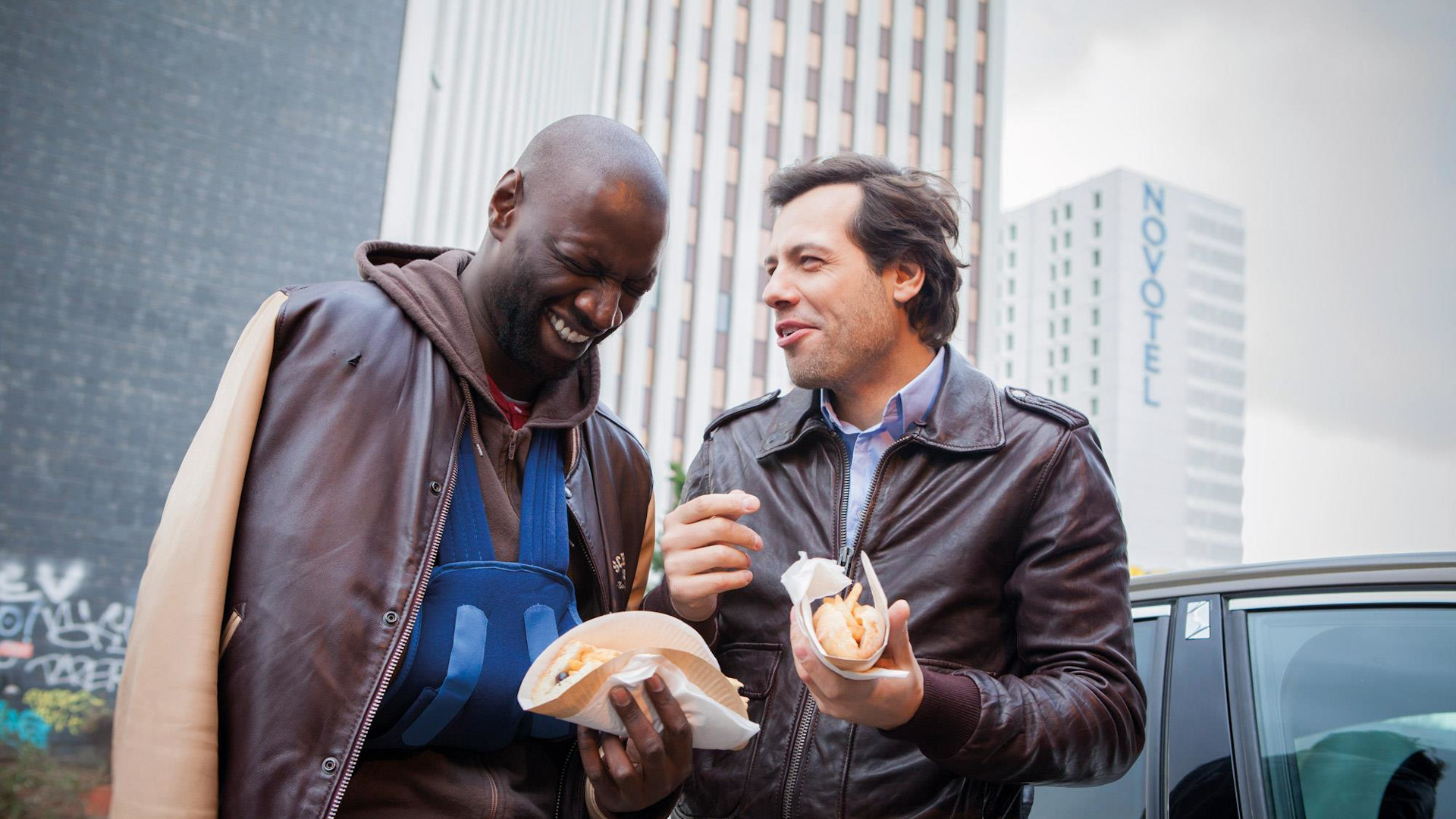 Backdrop for On the Other Side of the Tracks