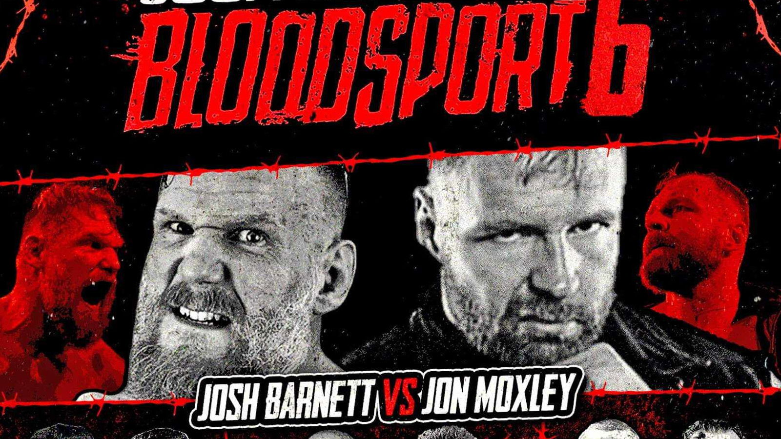 Backdrop for GCW Josh Barnett’s Bloodsport 6
