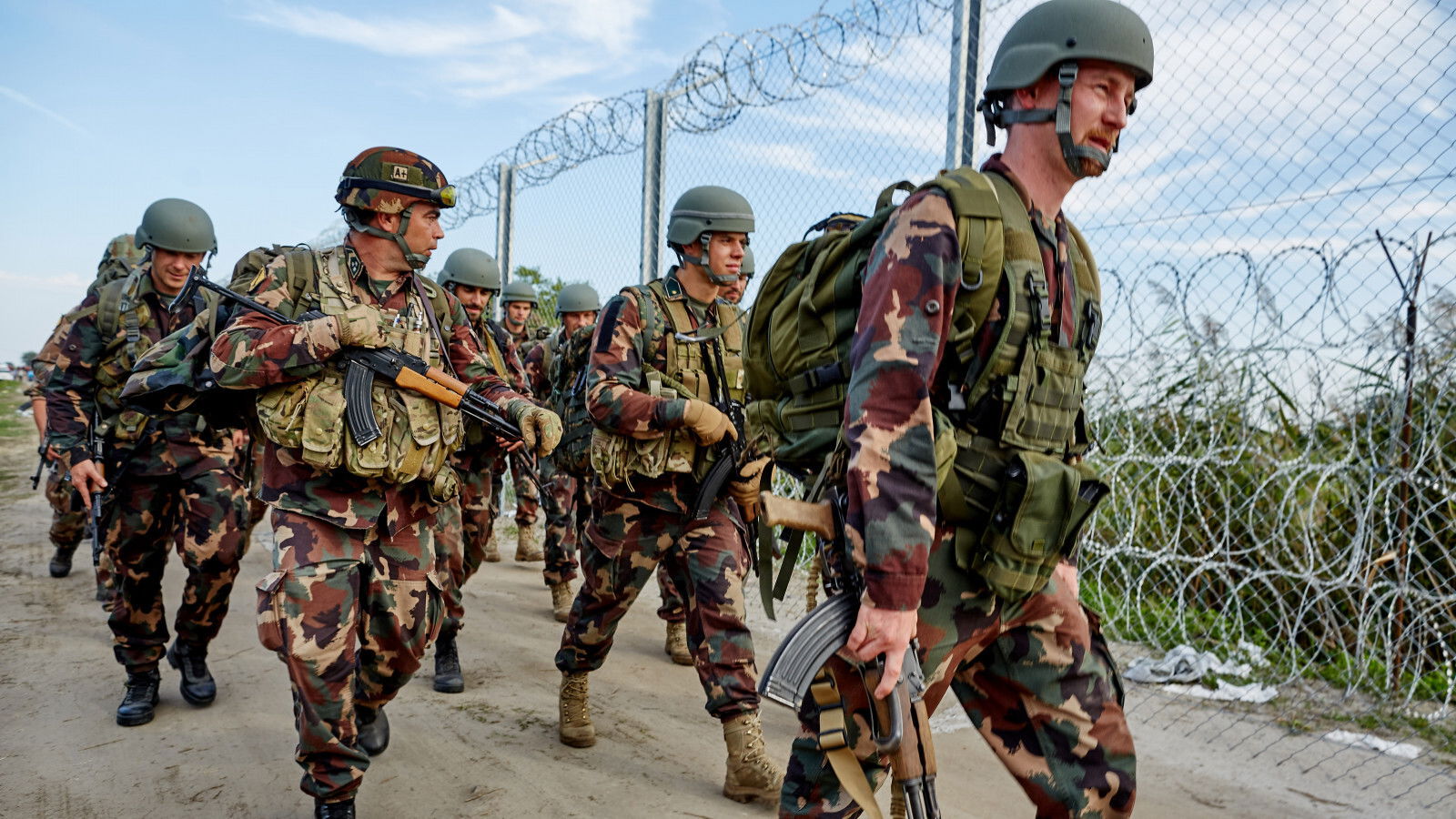 Backdrop for Refugees Are Welcome Here