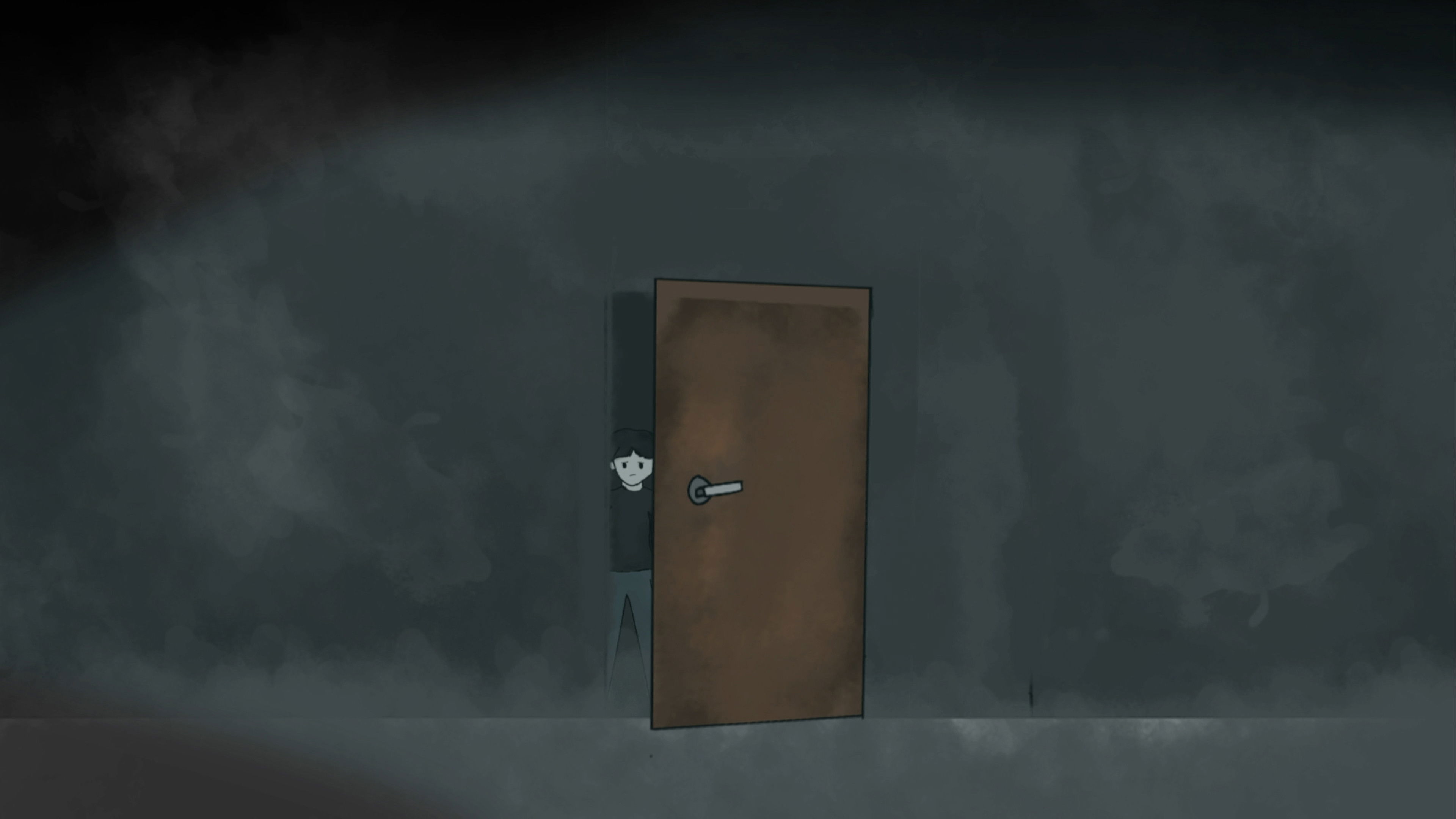 Backdrop for Black Traces of Childhood