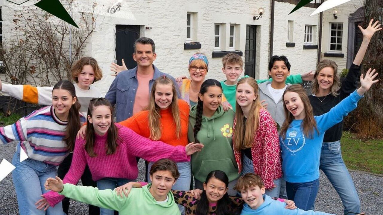 Backdrop for De Eindmusical