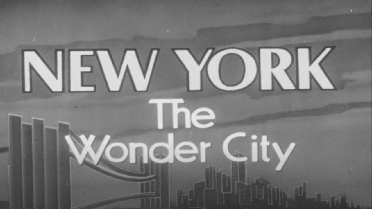 Backdrop for New York: The Wonder City