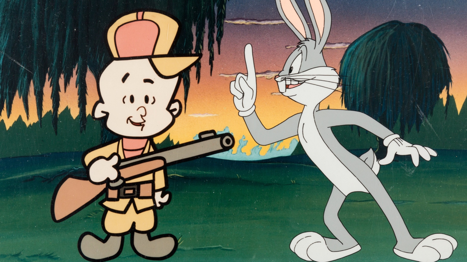 Backdrop for Invasion of the Bunny Snatchers